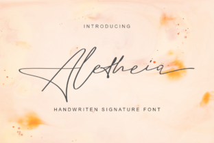 Aletheia: A Script Font for Heartfelt Editorial Design