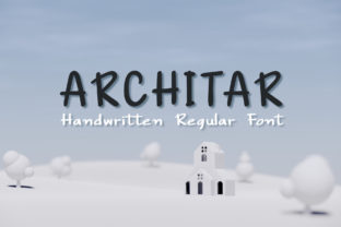 Architar: A Script Handwritten Font for Editorial Expression