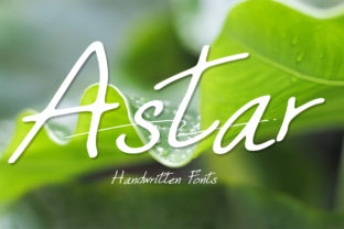 Astar: A Script Handwritten Font for Branding That Speaks