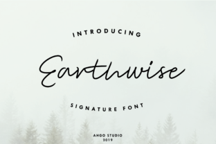 Earthwise: A Script Font That Breathes Life into Handmade Creations