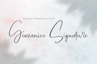 Geovanice: A Script Font for Creative Campaigns and Branding