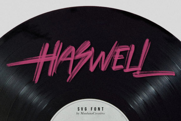 Haswell: A Script Handwritten Font for Creative Crafters