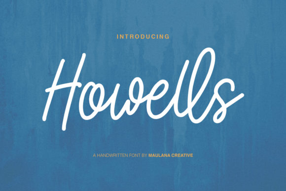 Howells: A Script Font That Elevates Every Campaign