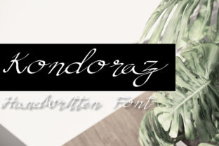 Kondoraz: A Delicate Script Font for Web Design and Branding