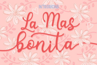 La Mas Bonita: A Script Handwritten Font for Creative Campaigns