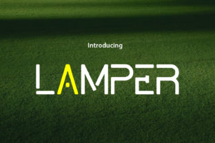 Lamper: A Modern Typeface for Editorial Design