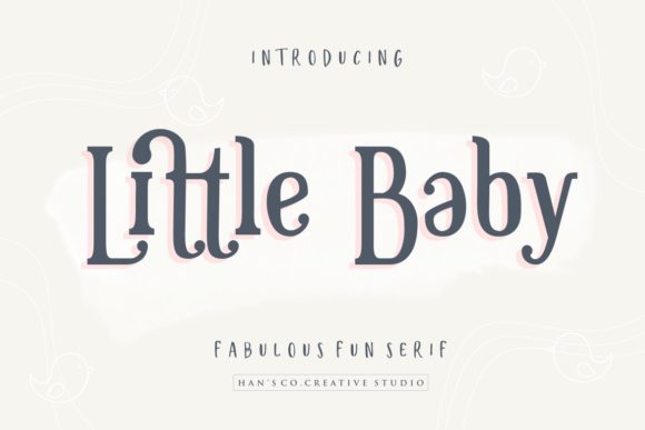 Little Baby: A Serif Font That Brings Warmth and Charm to Editorial Design