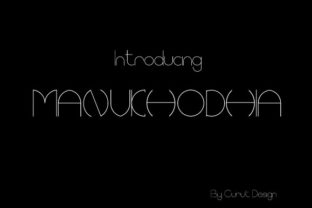 Manukhodia: A Modern Serif Font for Creative Design