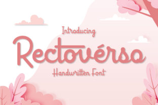 Rectoverso Script: A Font That Elevates Your Brand’s Visual Story