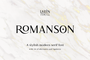 Romanson: A Serif Font That Elevates Every Campaign
