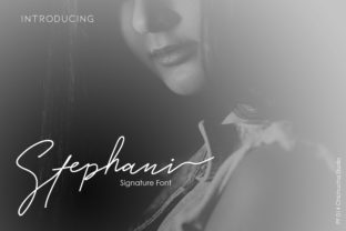 Stephani: The Script Font That Elevates Your Brand’s Visual Story