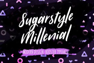 Sugarstyle Millenial: A Font That Elevates Your Brand