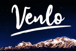 Venlo: A Script Font for Crafters Who Value Style and Substance