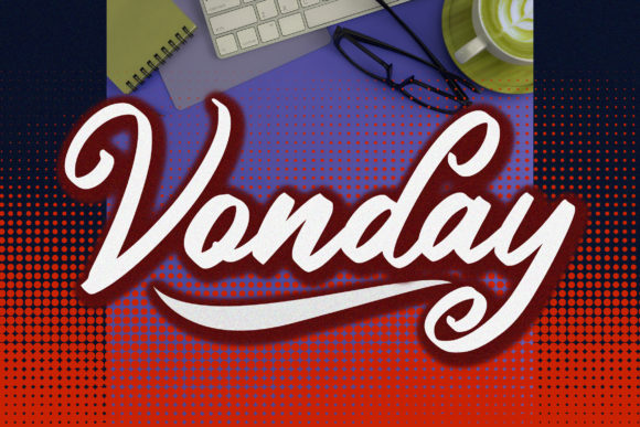 Vonday: A Script Font That Adds Nostalgia and Elegance to Editorial Design